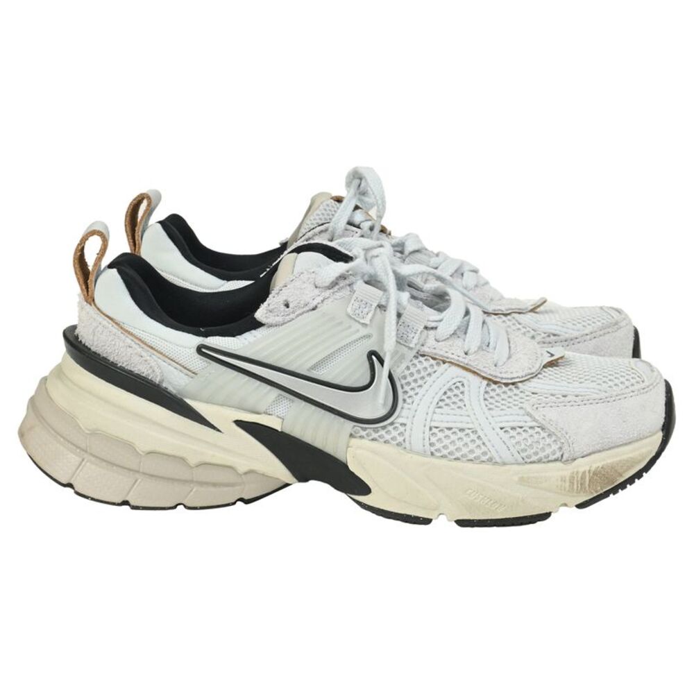 Nike V2K Run Sneakers in Summit White Mixed Media
